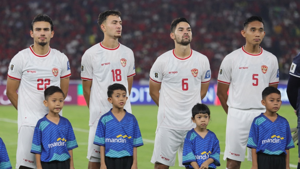 Timnas Indonesia Imbangi Australia di Stadion GBK