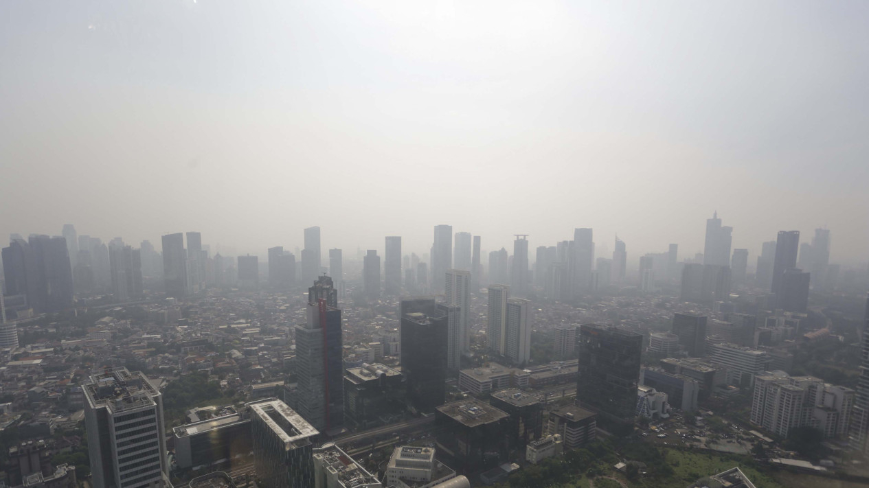 Polusi Udara Jakarta Peringkat Kedua Dunia Kualitas Terburuk