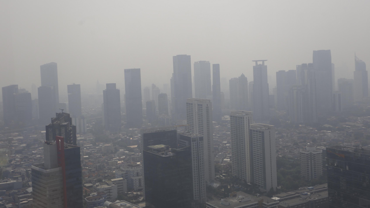 Polusi Udara Jakarta Peringkat Kedua Dunia Kualitas Terburuk