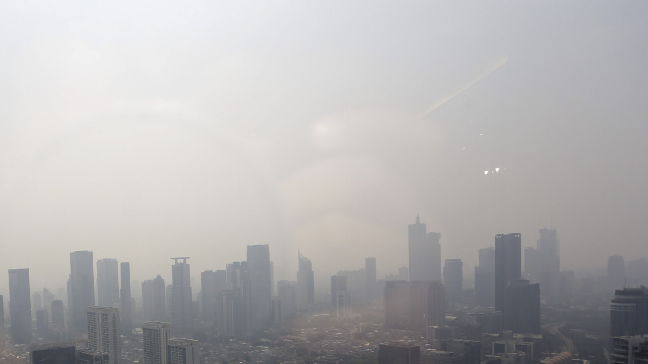 Polusi Udara Jakarta Peringkat Kedua Dunia Kualitas Terburuk