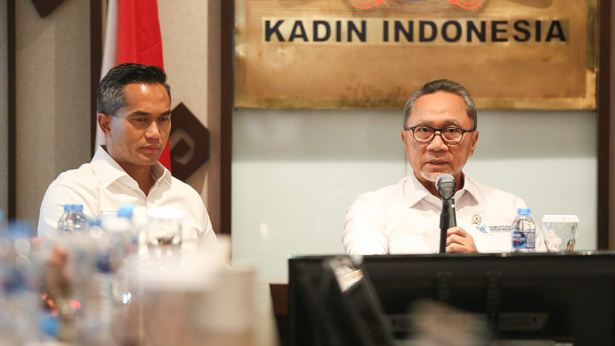 Sarasehan Kadin dengan Menteri Perdagangan Zulkifli Hasan