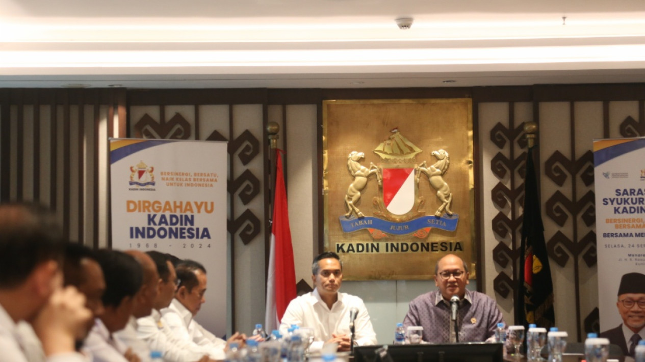 Sarasehan Kadin Indonesia dengan Menteri BKPM Rosan Roeslani