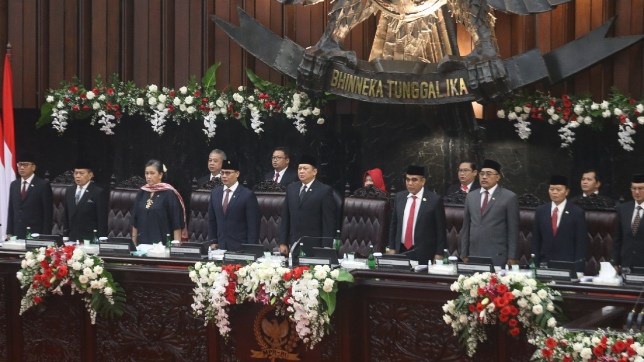 Sidang Akhir Masa Jabatan Anggota MPR Periode 2019-2024