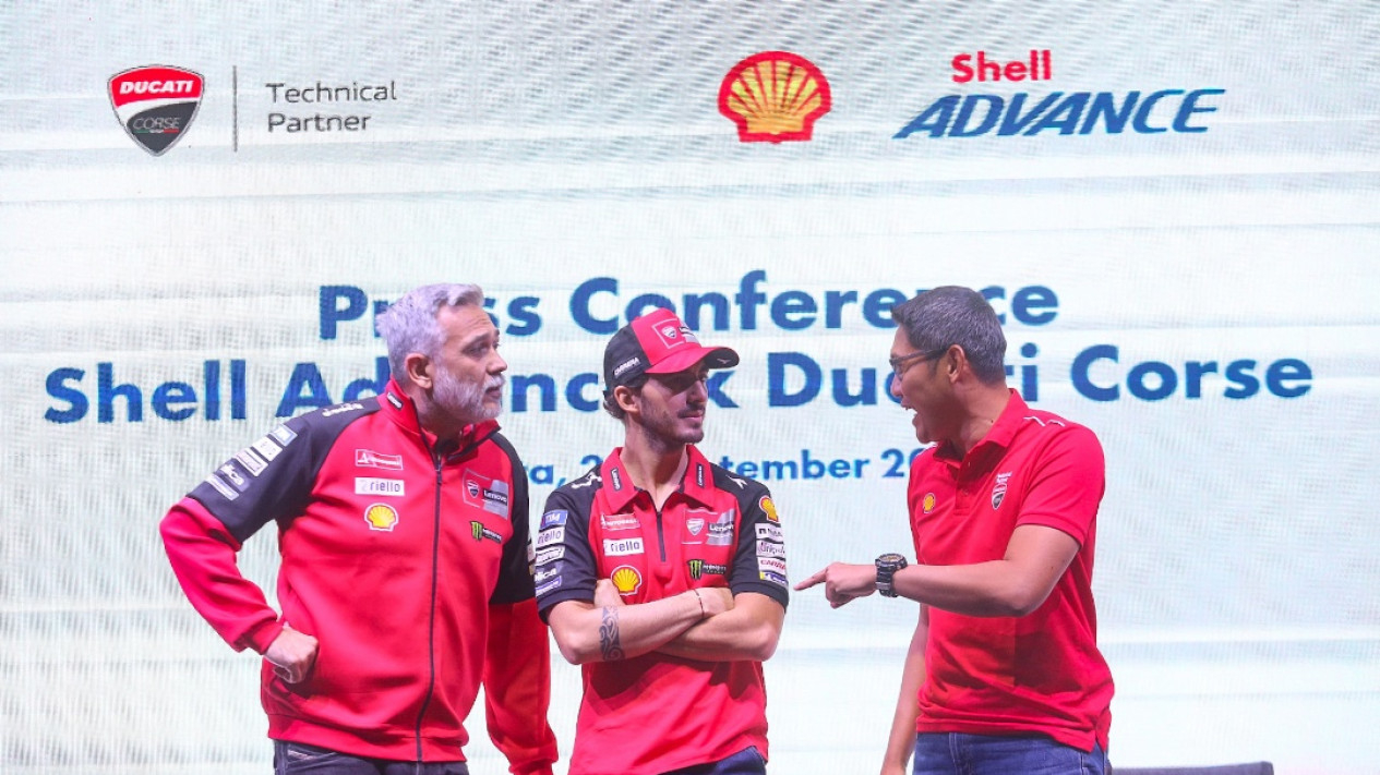 Kemitraan Teknis Shell Advance & Ducati Corse di MotoGP 2024
