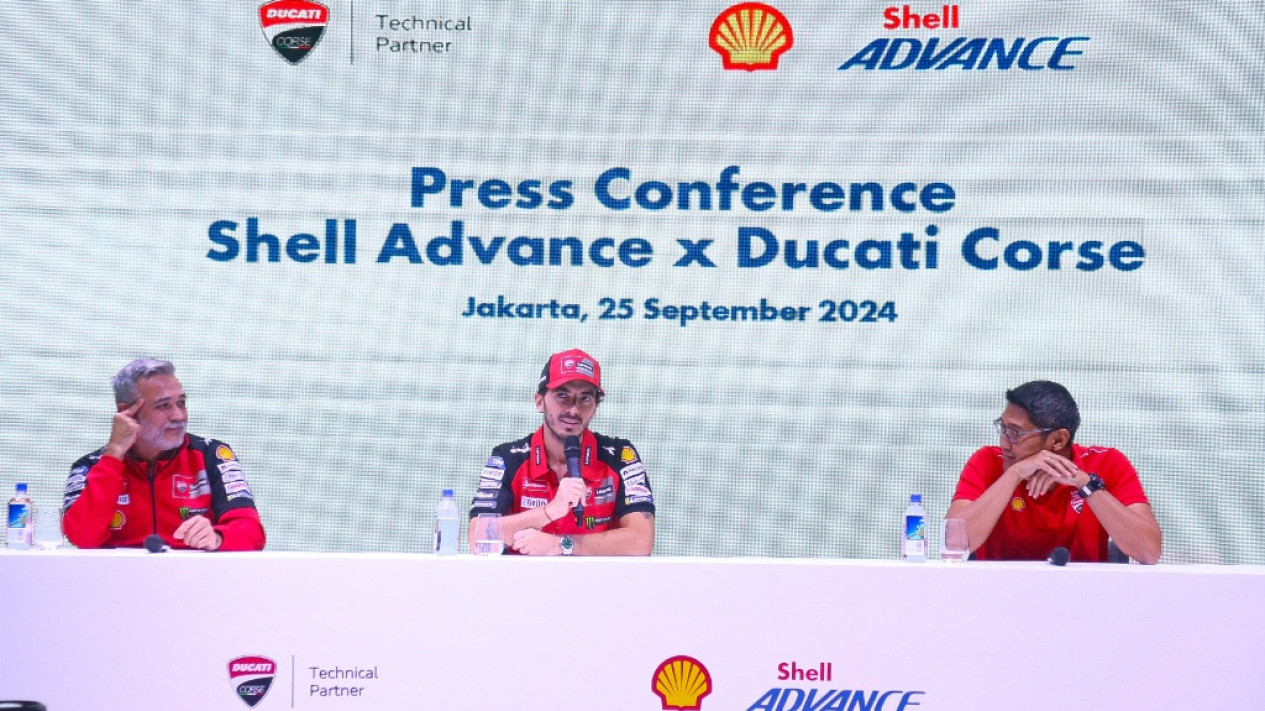 Kemitraan Teknis Shell Advance & Ducati Corse di MotoGP 2024