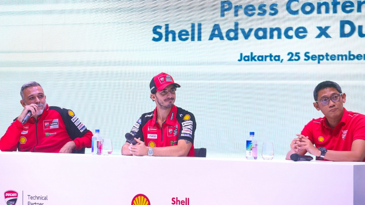 Kemitraan Teknis Shell Advance & Ducati Corse di MotoGP 2024