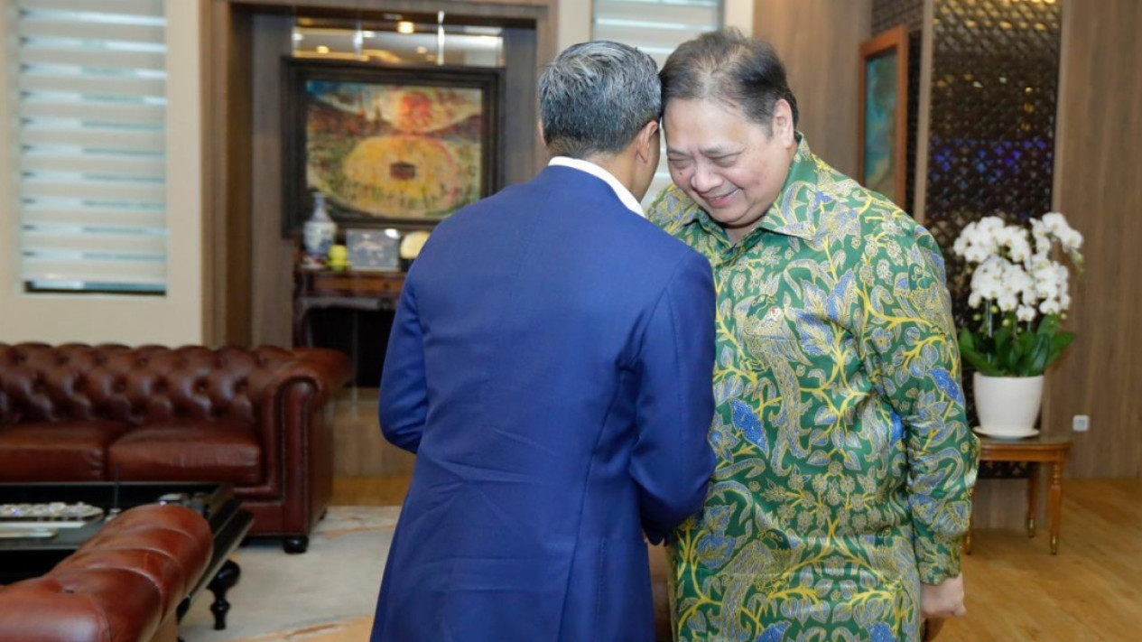 Ketum Kadin Anindya Bakrie Bertemu dengan Menko Perekonomian