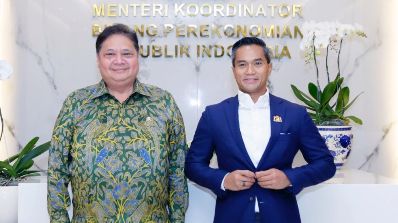 Ketum Kadin Anindya Bakrie Bertemu dengan Menko Perekonomian