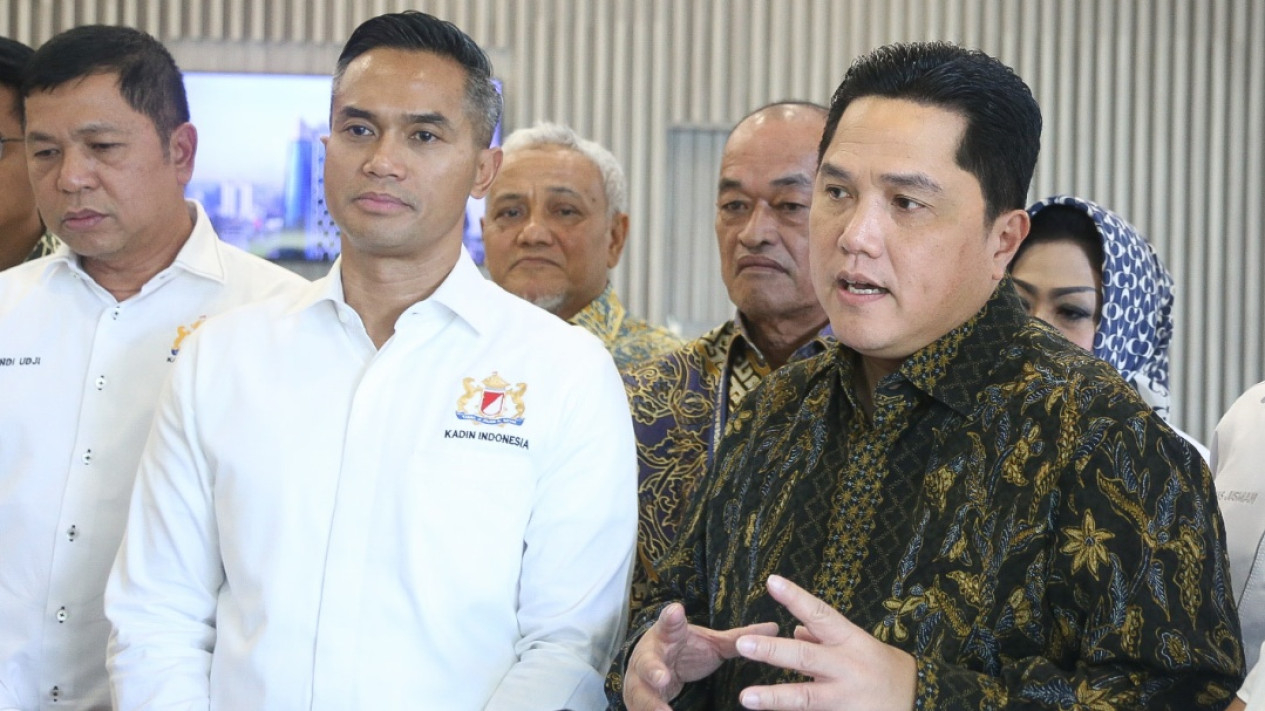 Ketum Kadin Anindya Bakrie Bertemu Menteri BUMN Erick Thohir