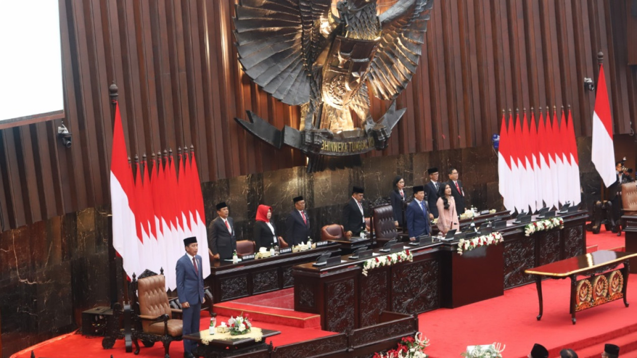 Pelantikan Anggota DPR MPR DPD RI