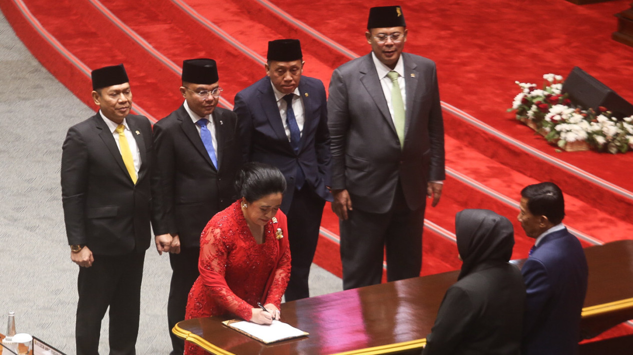 Puan Maharani Kembali Terpilih Menjadi Ketua DPR RI
