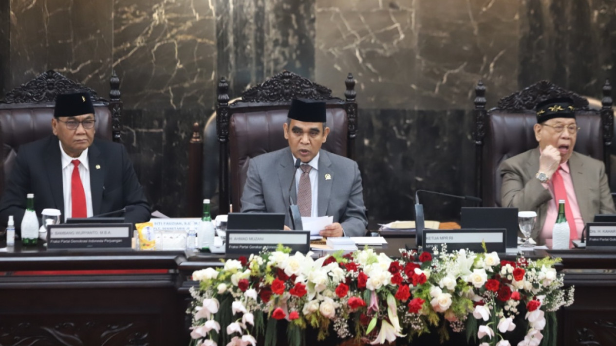Pelantikan Pimpinan MPR Periode 2024-2029