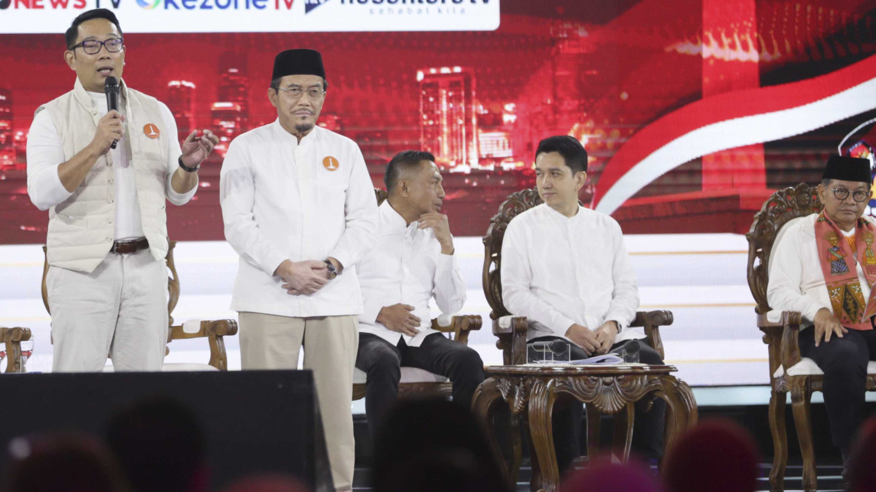 Debat Pertama Pilkada DKI Jakarta 2024