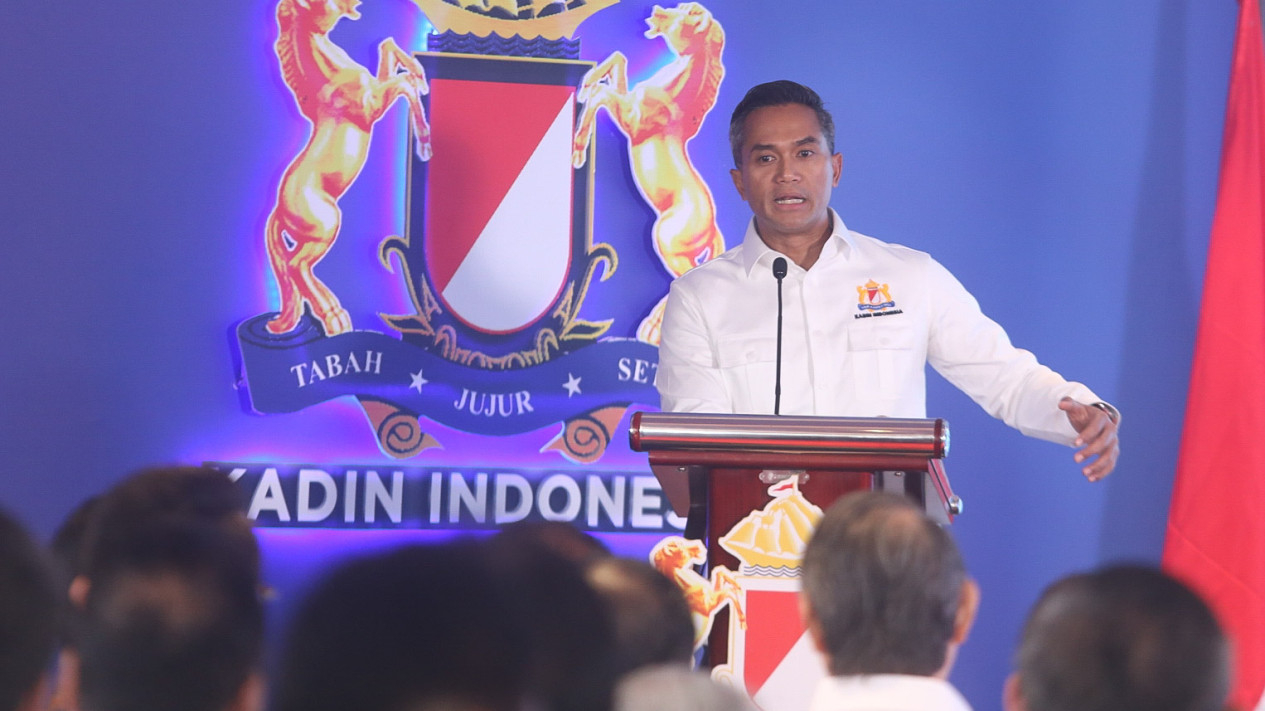 Diskusi Ekonomi Kadin Bersama Hashim Djojohadikusumo