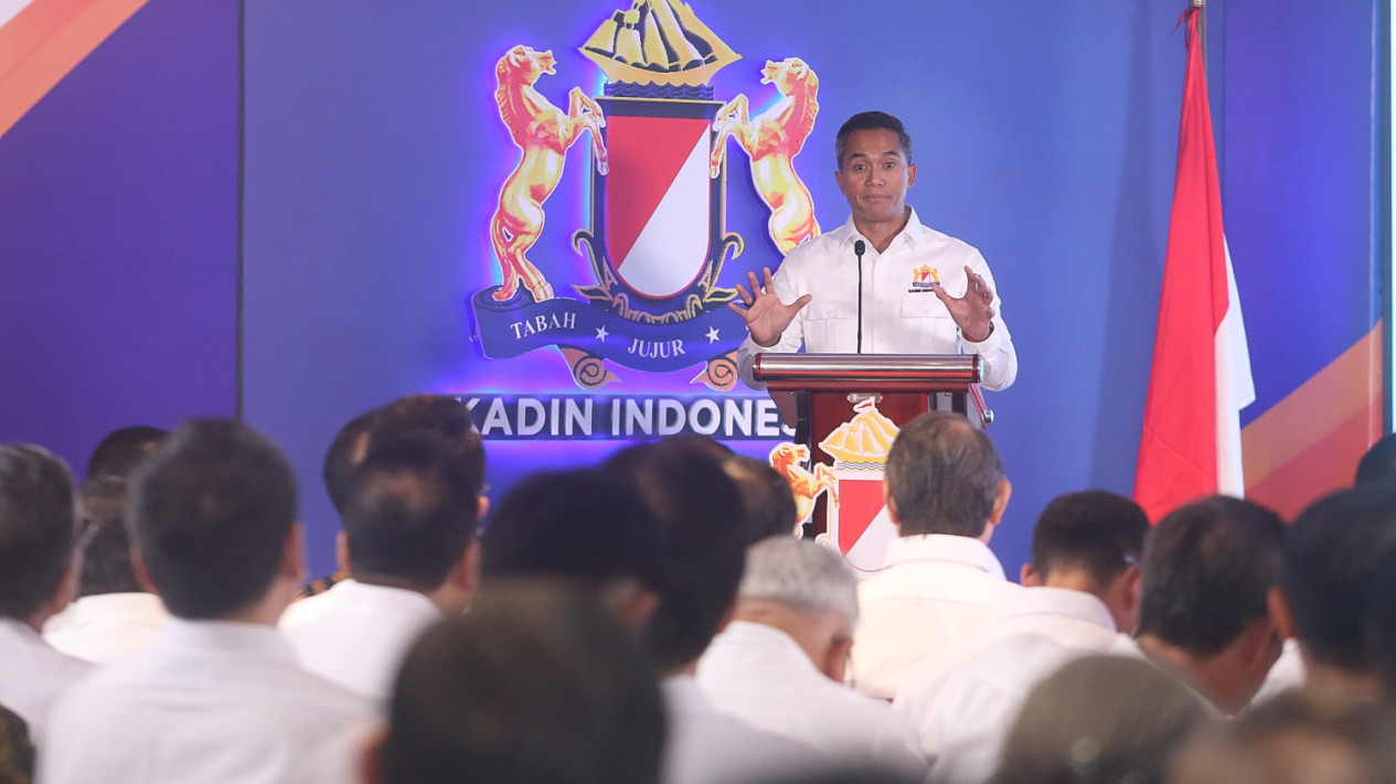 Diskusi Ekonomi Kadin Bersama Hashim Djojohadikusumo