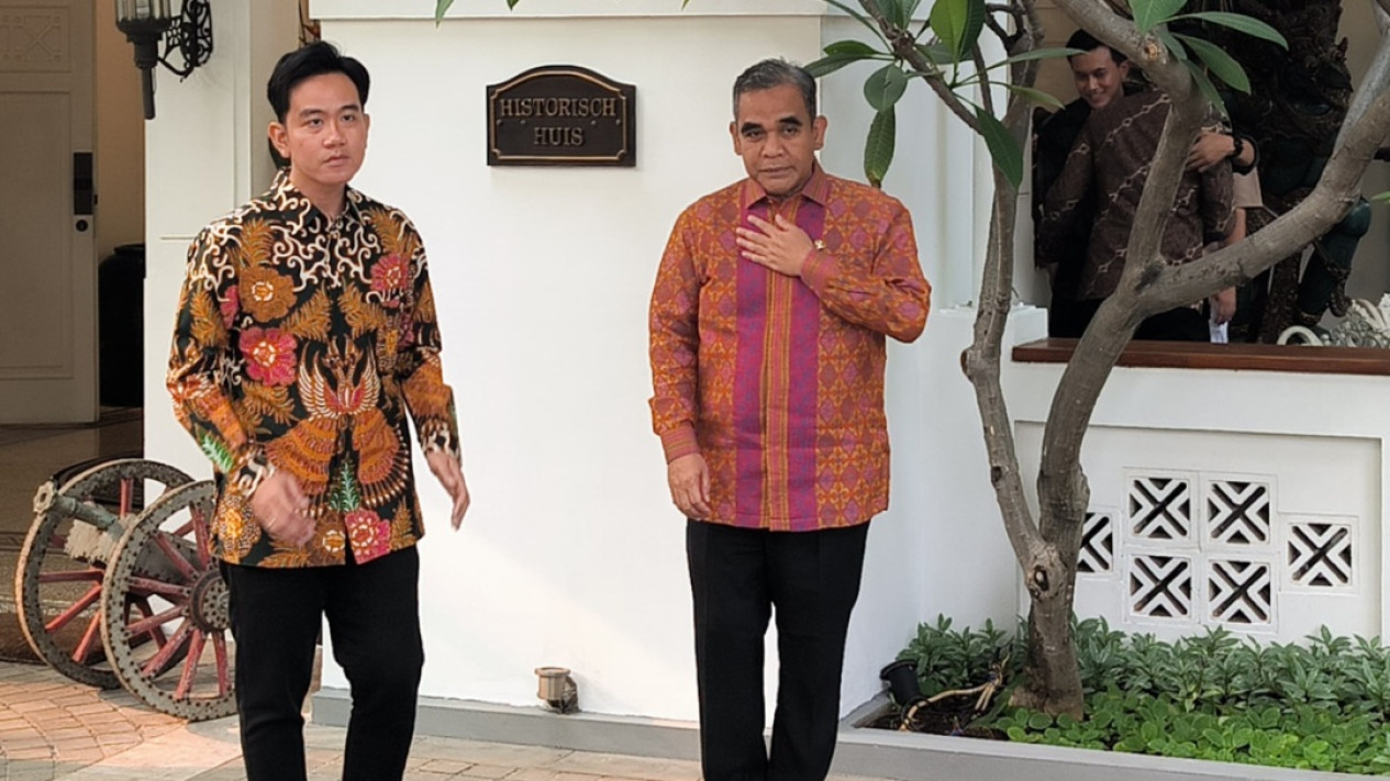 Pimpinan MPR RI Bertemu Wapres Terpilih Gibran Rakabuming