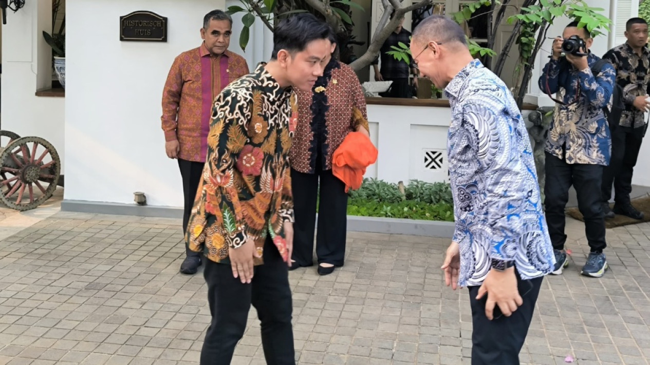 Pimpinan MPR RI Bertemu Wapres Terpilih Gibran Rakabuming