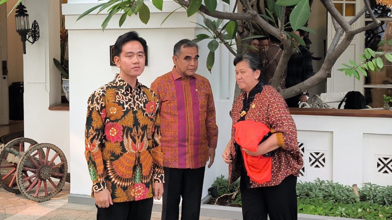 Pimpinan MPR RI Bertemu Wapres Terpilih Gibran Rakabuming
