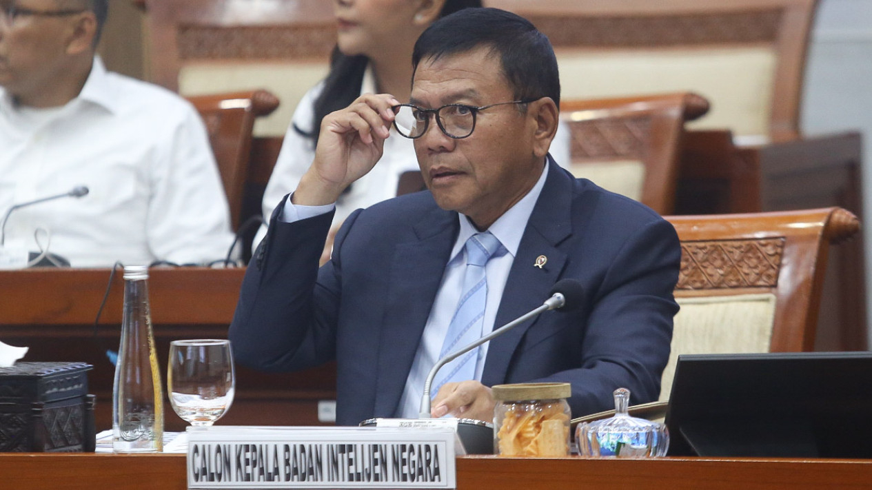 Herindra Calon Kepala BIN Fit Proper Tes di DPR