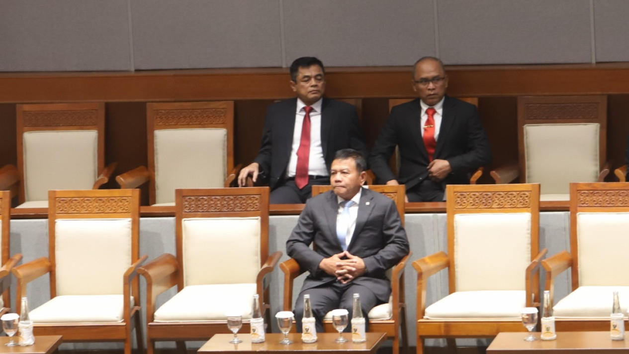 Rapat Paripurna Pengesahan Herindra Menjadi Kepala BIN