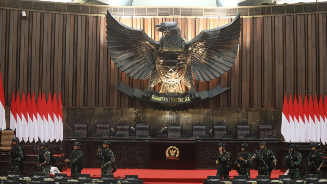 Simulasi Pengamanan Jelang Pelantikan Presiden, Wakil di DPR