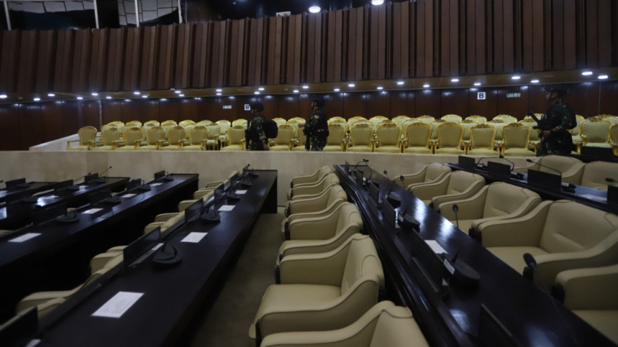 Simulasi Pengamanan Jelang Pelantikan Presiden, Wakil di DPR