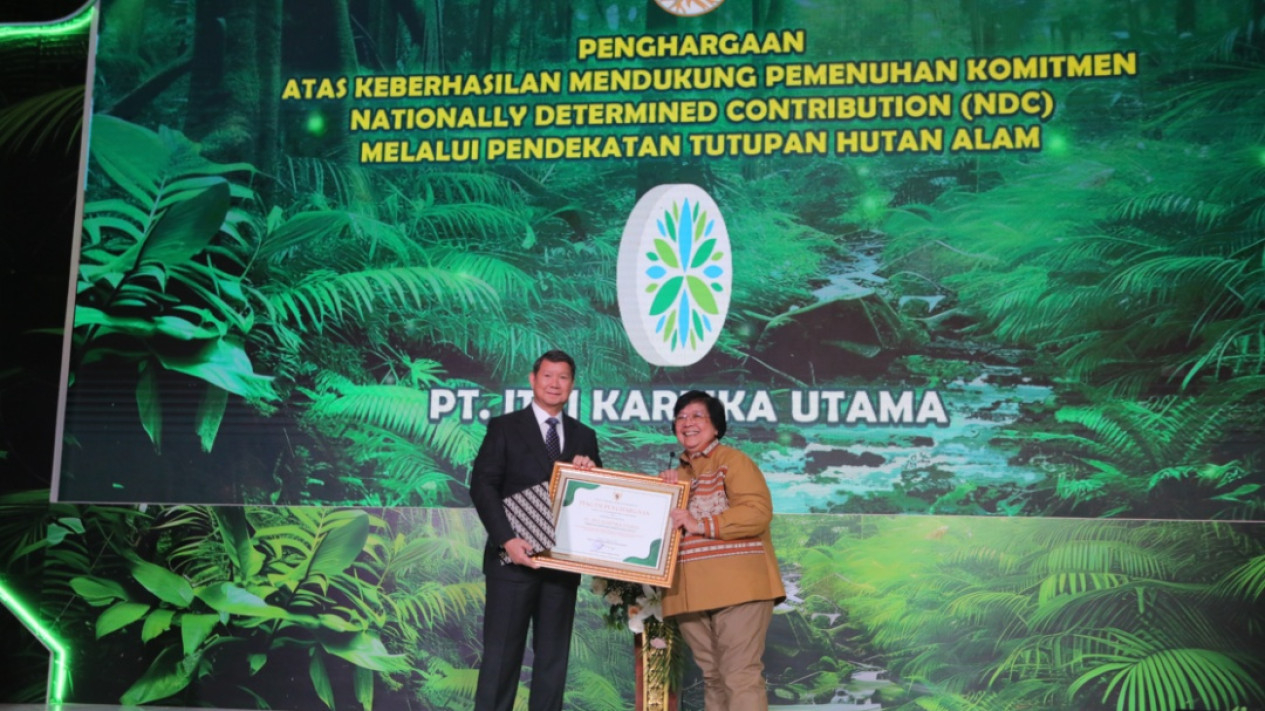 Hashim Djojohadikusumo Terima Penghargaan Dari KLHK