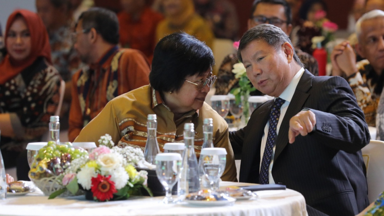 Hashim Djojohadikusumo Terima Penghargaan Dari KLHK