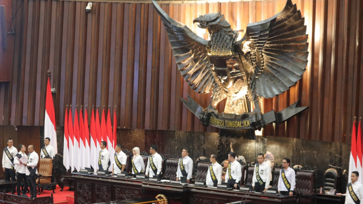 Gladi Bersih Jelang Pelantikan Presiden dan Wakil Presiden