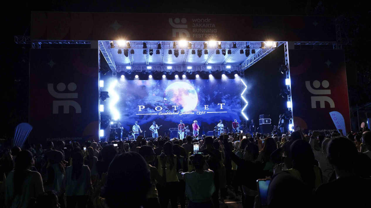 Susah Move On di wondr Jakarta Running Festival
