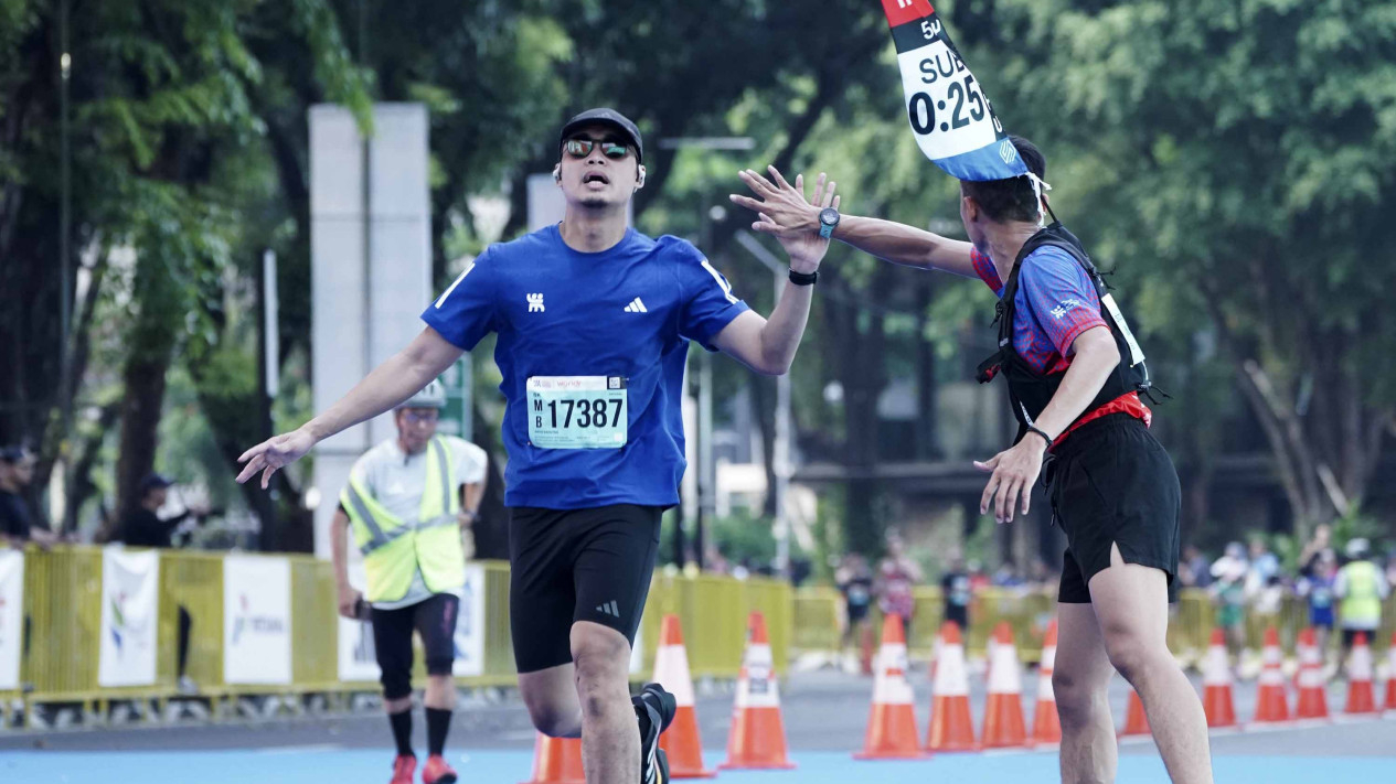 Susah Move On di wondr Jakarta Running Festival