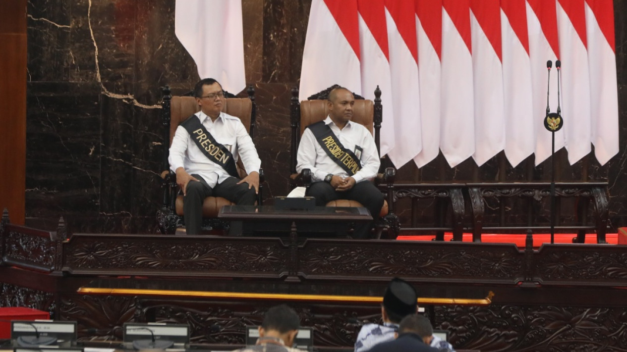 Gladi Bersih Pelantikan Presiden dan Wakil Presiden