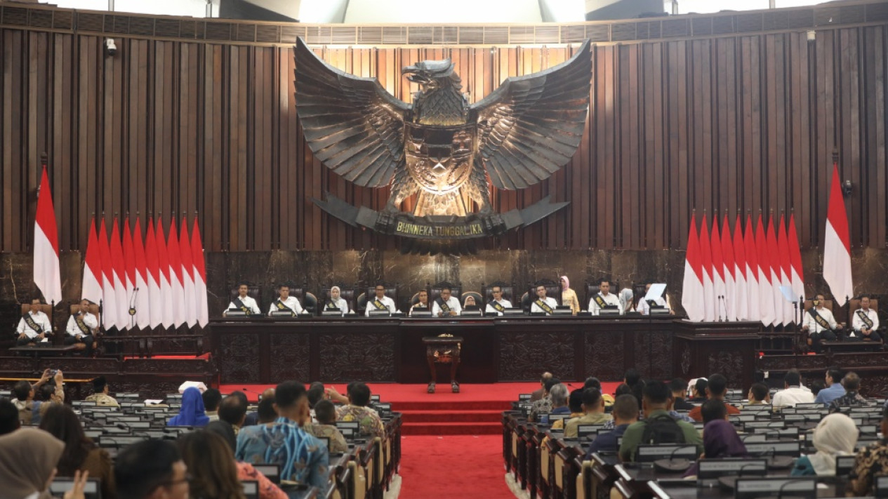 Gladi Bersih Pelantikan Presiden dan Wakil Presiden