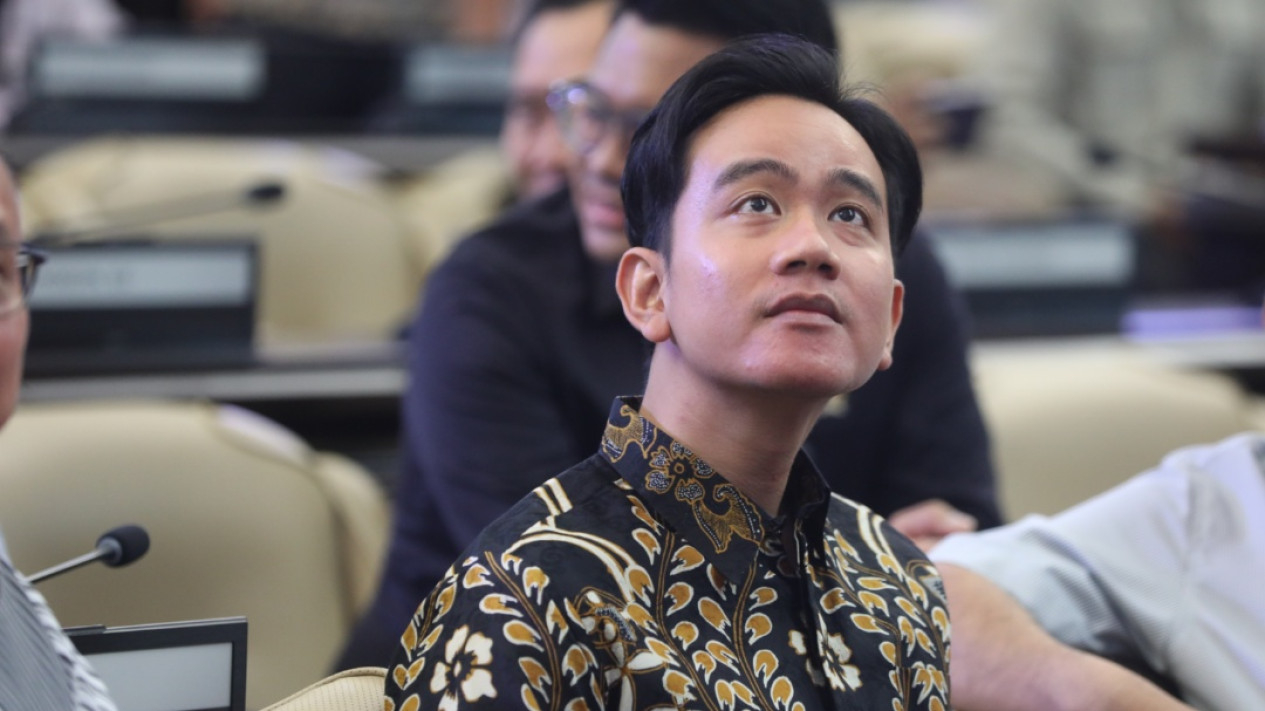 Gibran Hadiri Gladi Bersih Pelantikan Presiden Wapres di DPR