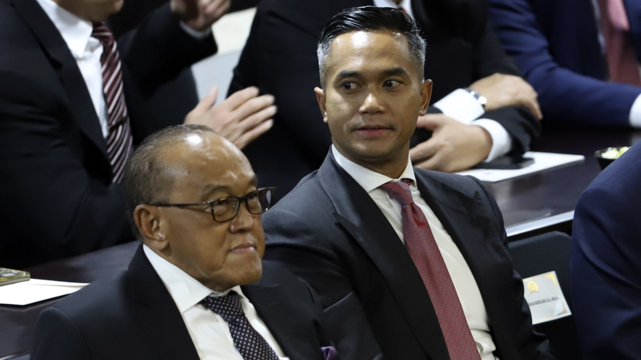Aburizal Bakrie & Anindya Hadiri Pelantikan Presiden Prabowo