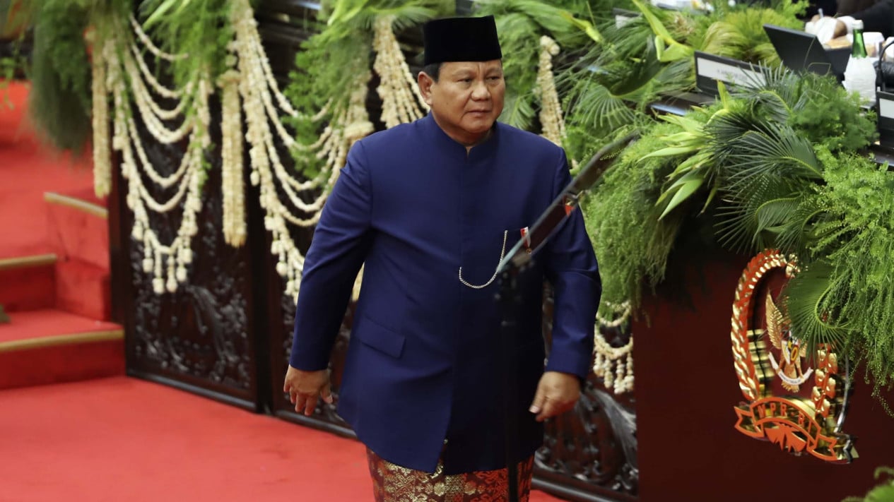 Pidato Perdana Presiden Prabowo Subianto Usai Dilantik - Vlix.id