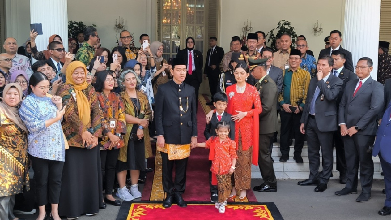 Pisah Sambut Wapres KH. Ma'ruf Amin dan Wapres Gibran