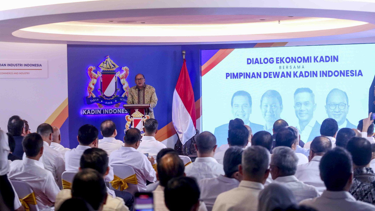 Dialog Ekonomi Kadin Bersama Pimpinan Dewan Kadin Indonesia