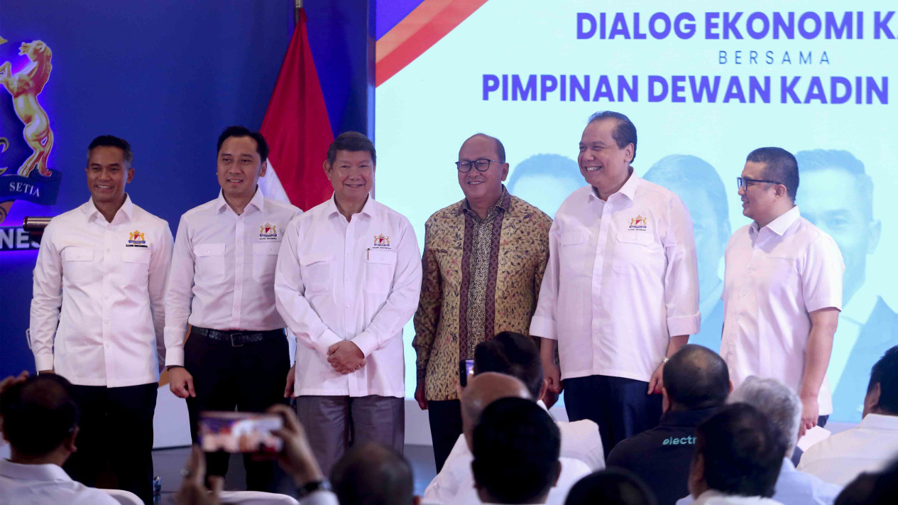 Dialog Ekonomi Kadin Bersama Pimpinan Dewan Kadin Indonesia