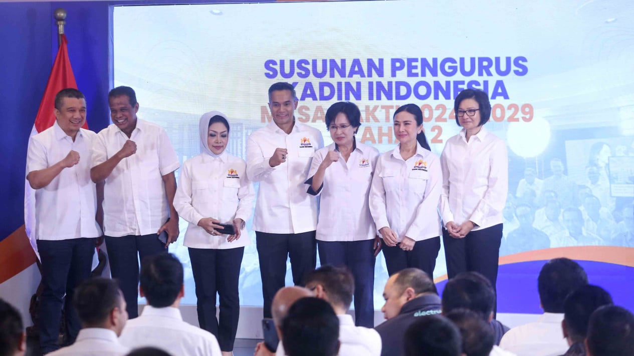 Susunan dan Komposisi Dewan Pengurus Harian Kadin Indonesia