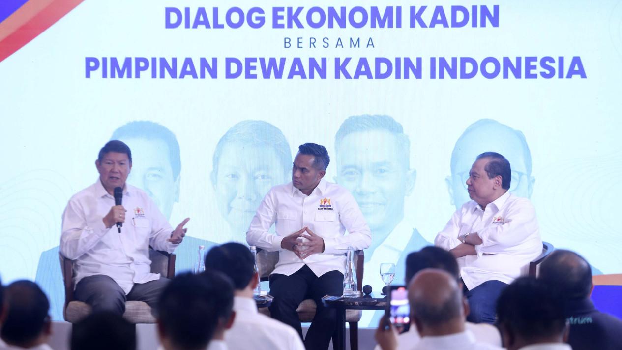 Dialog Ekonomi Kadin Bersama Pimpinan Dewan Kadin Indonesia