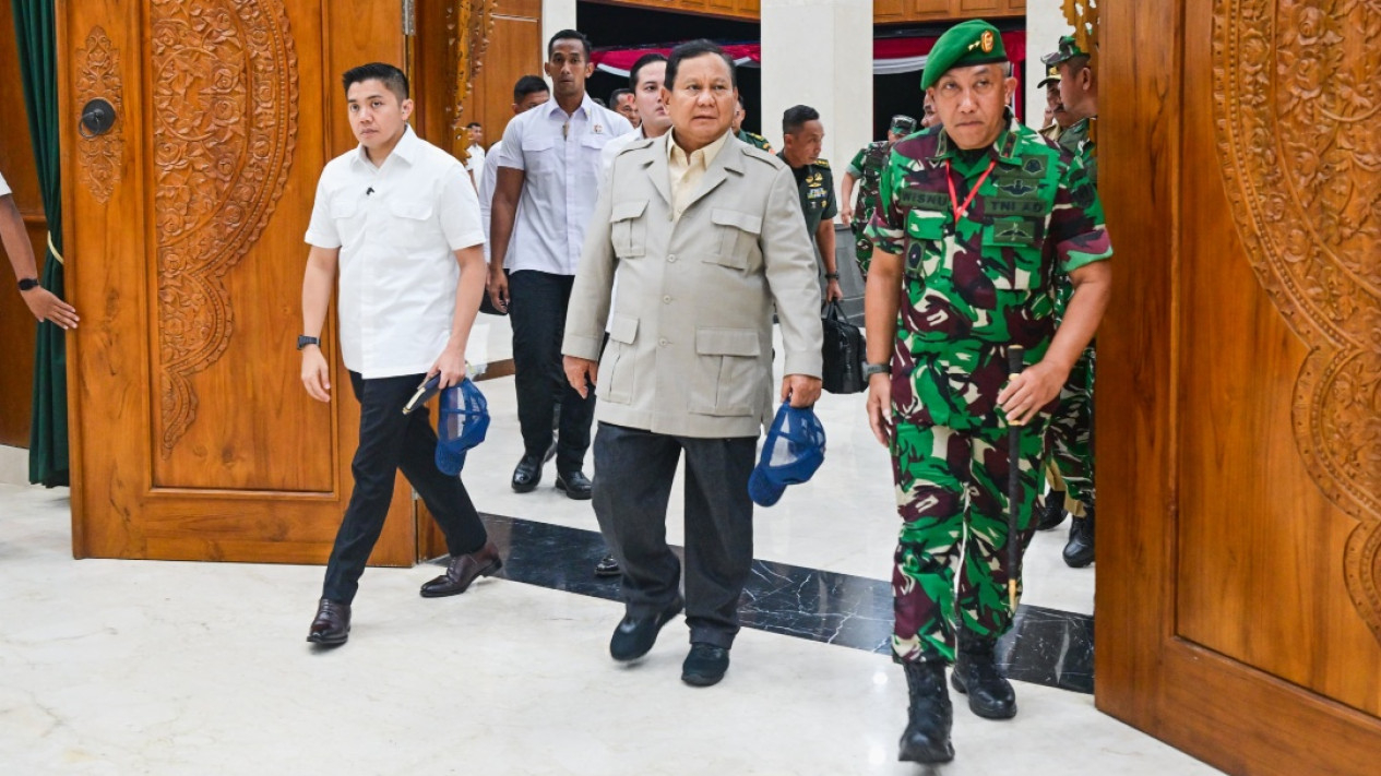 Presiden Prabowo Tiba di Magelang untuk Retreat Kabinet