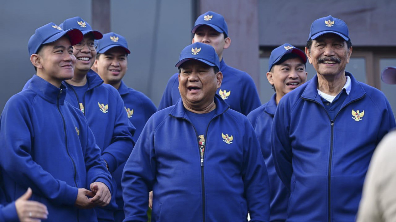 Potret Para Menteri dan Wamen Hari Terakhir Retreat di Akmil