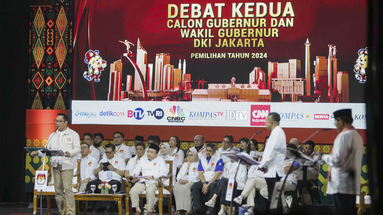 Debat Kedua Calon Gubernur dan Wakil Gubernur DKI Jakarta