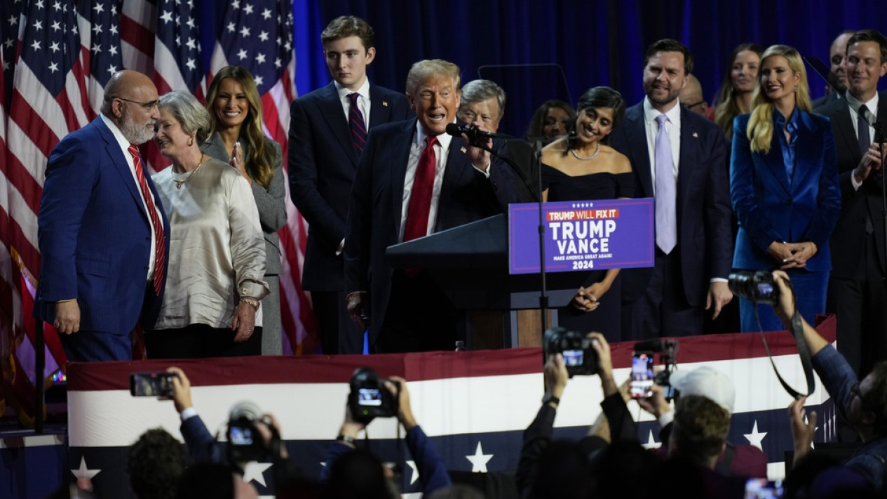 Pidato Kemenangan Donald Trump di Pilpres AS