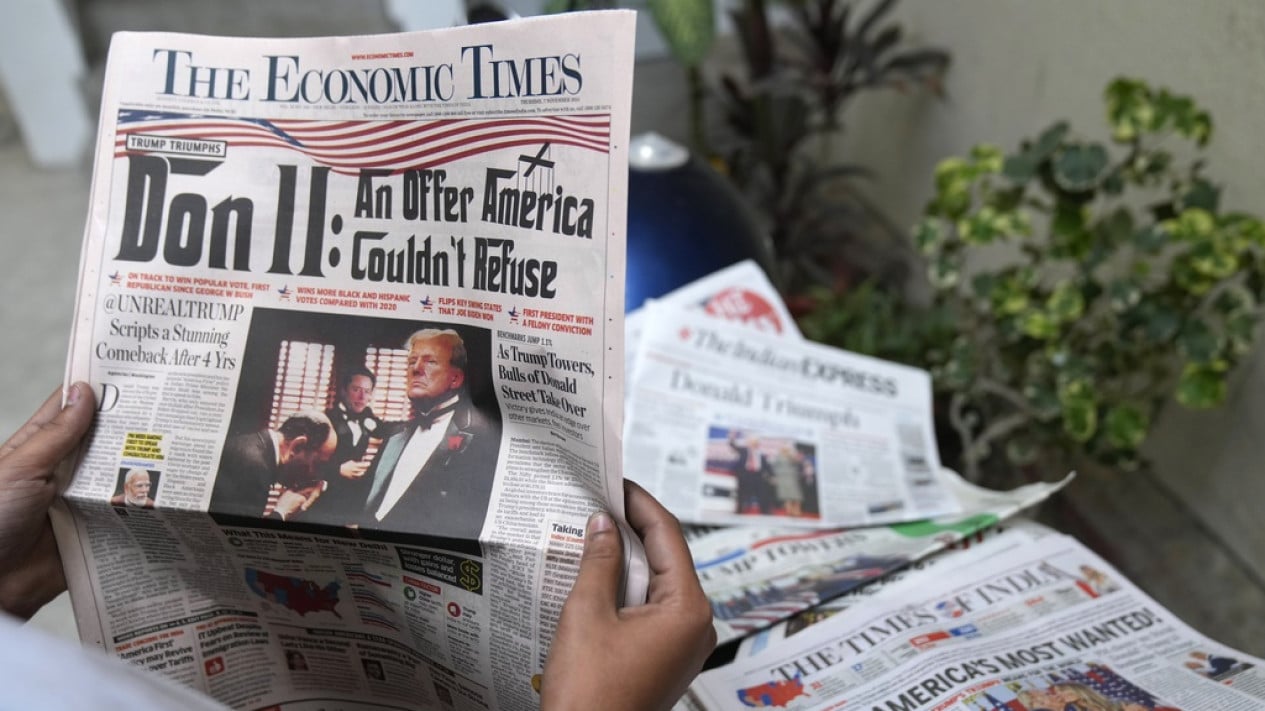 Reaksi Warga Dunia Atas Kemenangan Donald Trump di Pemilu AS