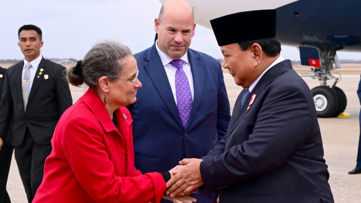 Presiden Prabowo Tiba di Washington DC