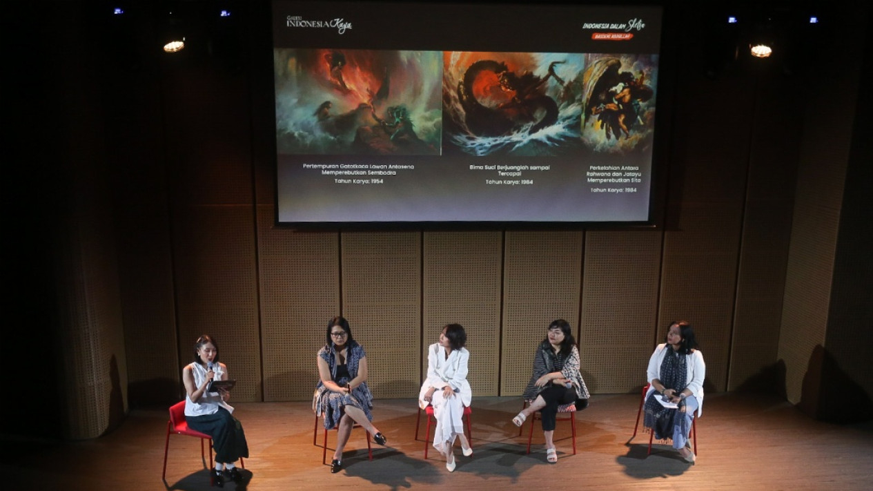 Pameran Digital Indonesia Dalam Sketsa Basoeki Abdullah