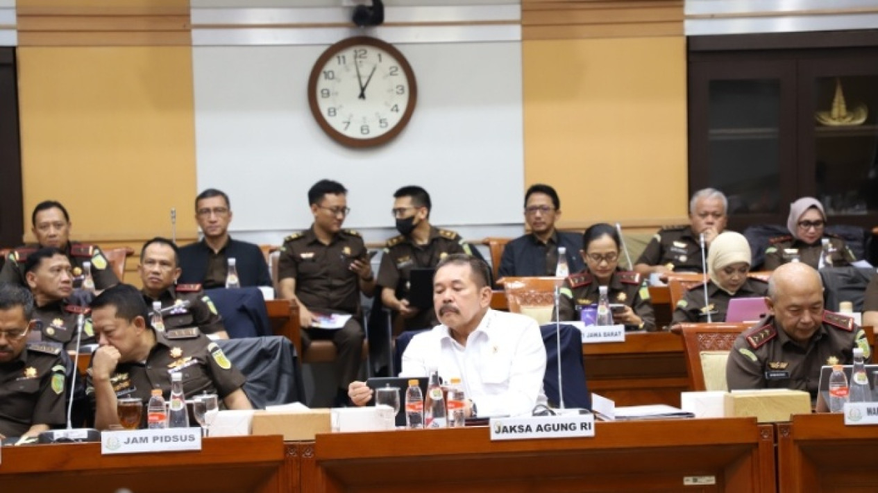 Kejaksaan Agung Rapat Kerja Dengan DPR Komisi III