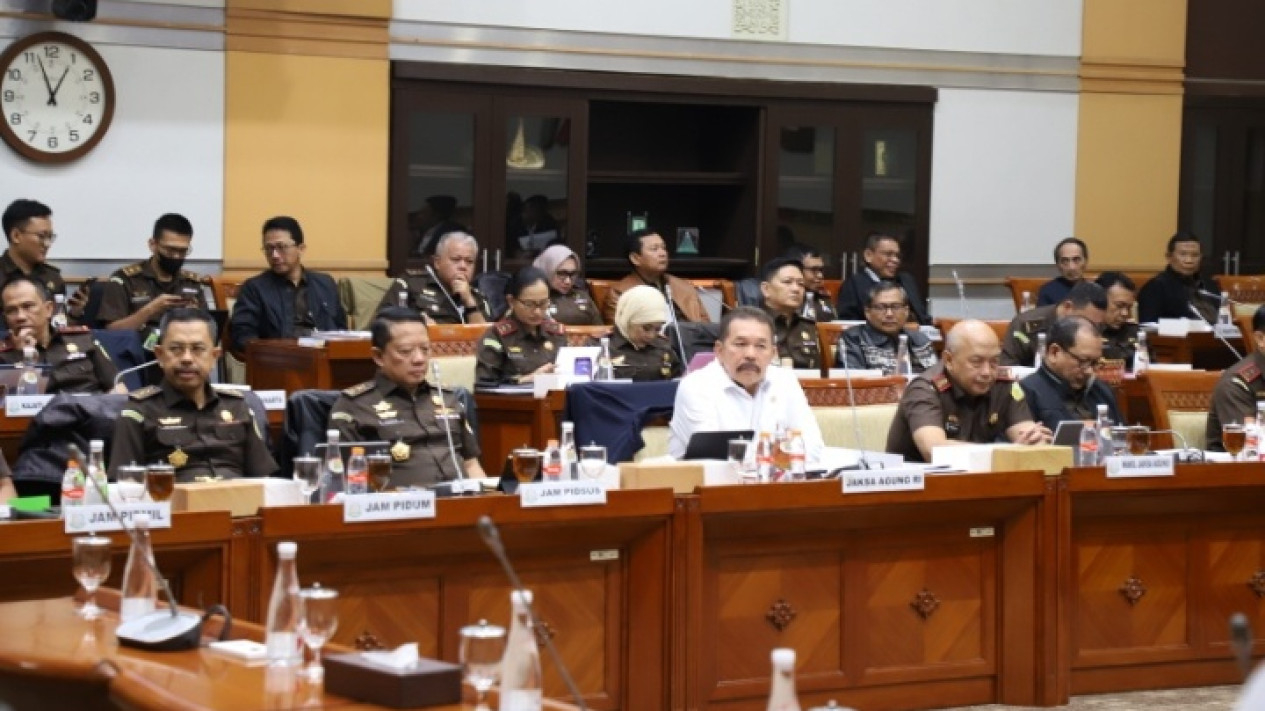 Kejaksaan Agung Rapat Kerja Dengan DPR Komisi III